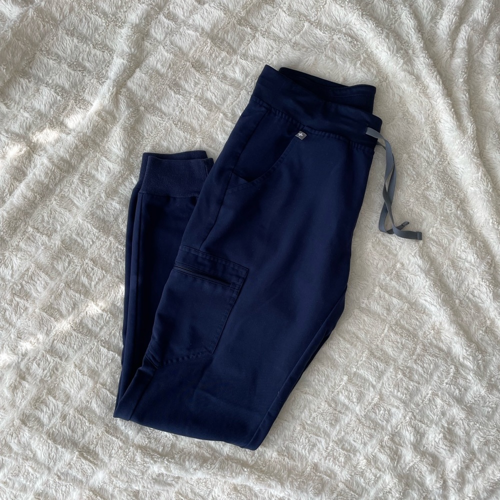 Navy Figs Zamora Jogger Scrub Pants